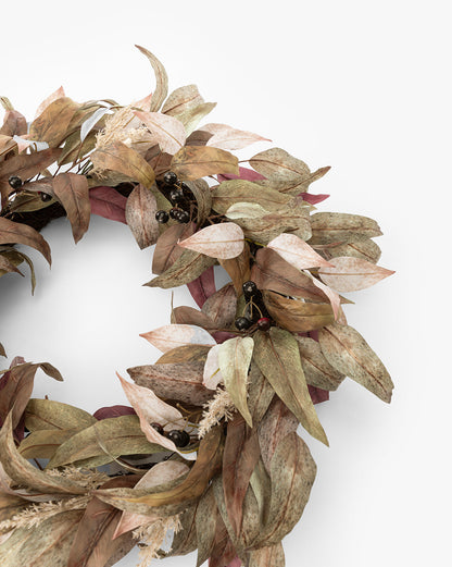 30 couronnes d'eucalyptus artificiel