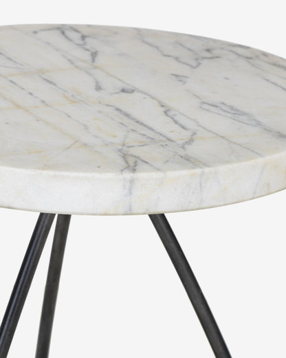 Table d'appoint en marbre Ashburn