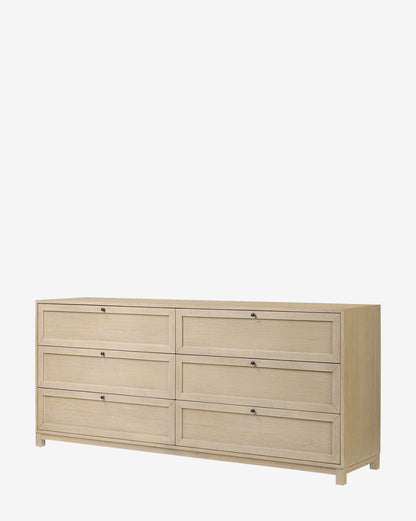 Commode Raine à 6 tiroirs