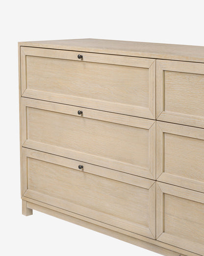Commode Raine à 6 tiroirs