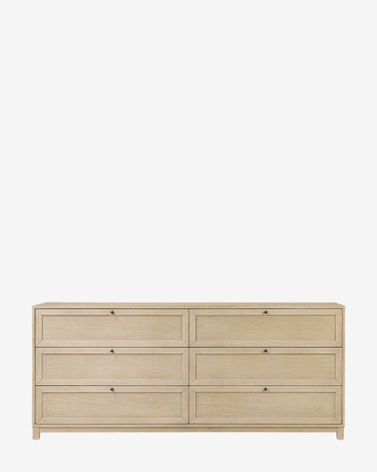 Commode Raine à 6 tiroirs