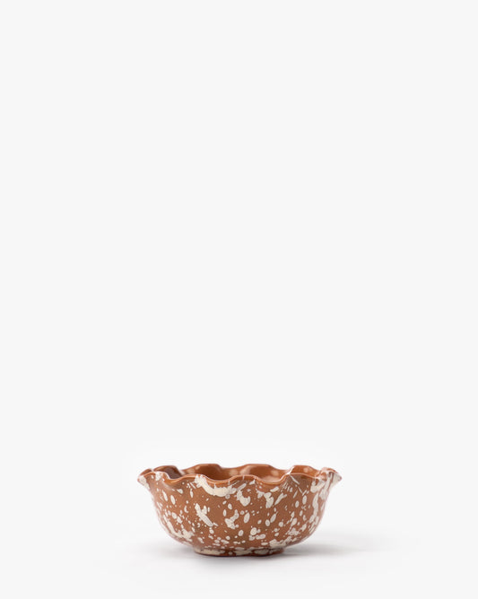 Plat de pétoncles éclaboussés