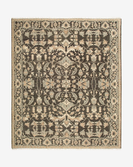 Tapis en laine noué à la main Wayland
