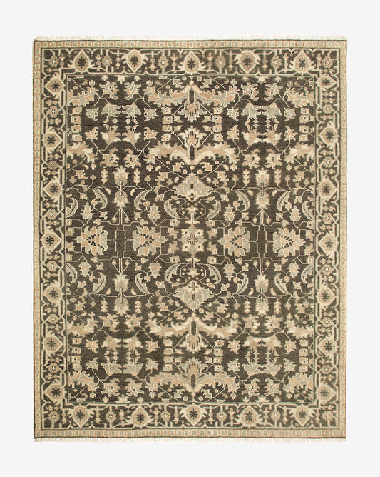 Tapis en laine noué à la main Wayland