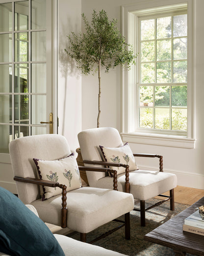Housse de coussin Silvia
